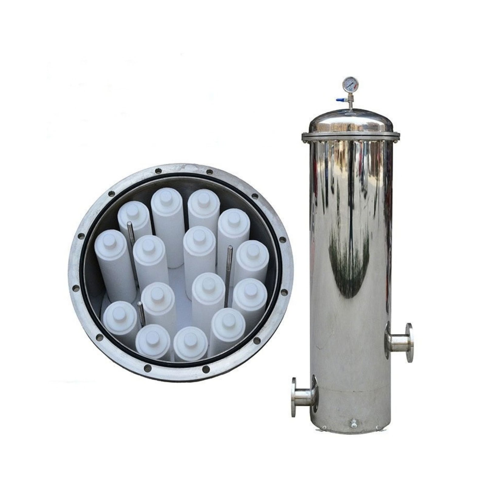 Stainless Steel Cluster Filter 30 Cartridges